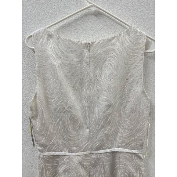 Gianni Bini 10 White A Line Tank Top Sparkly Tank Top Dress - Picture 8 of 8
